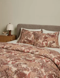 Garden Walk Linen Cotton Duvet Cover by Sarah Sherman Samuel