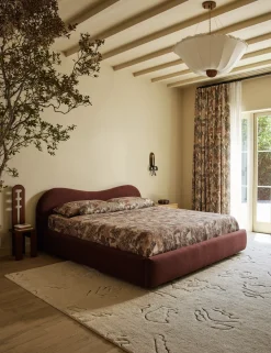 Garden Walk Linen Fabric by Sarah Sherman Samuel