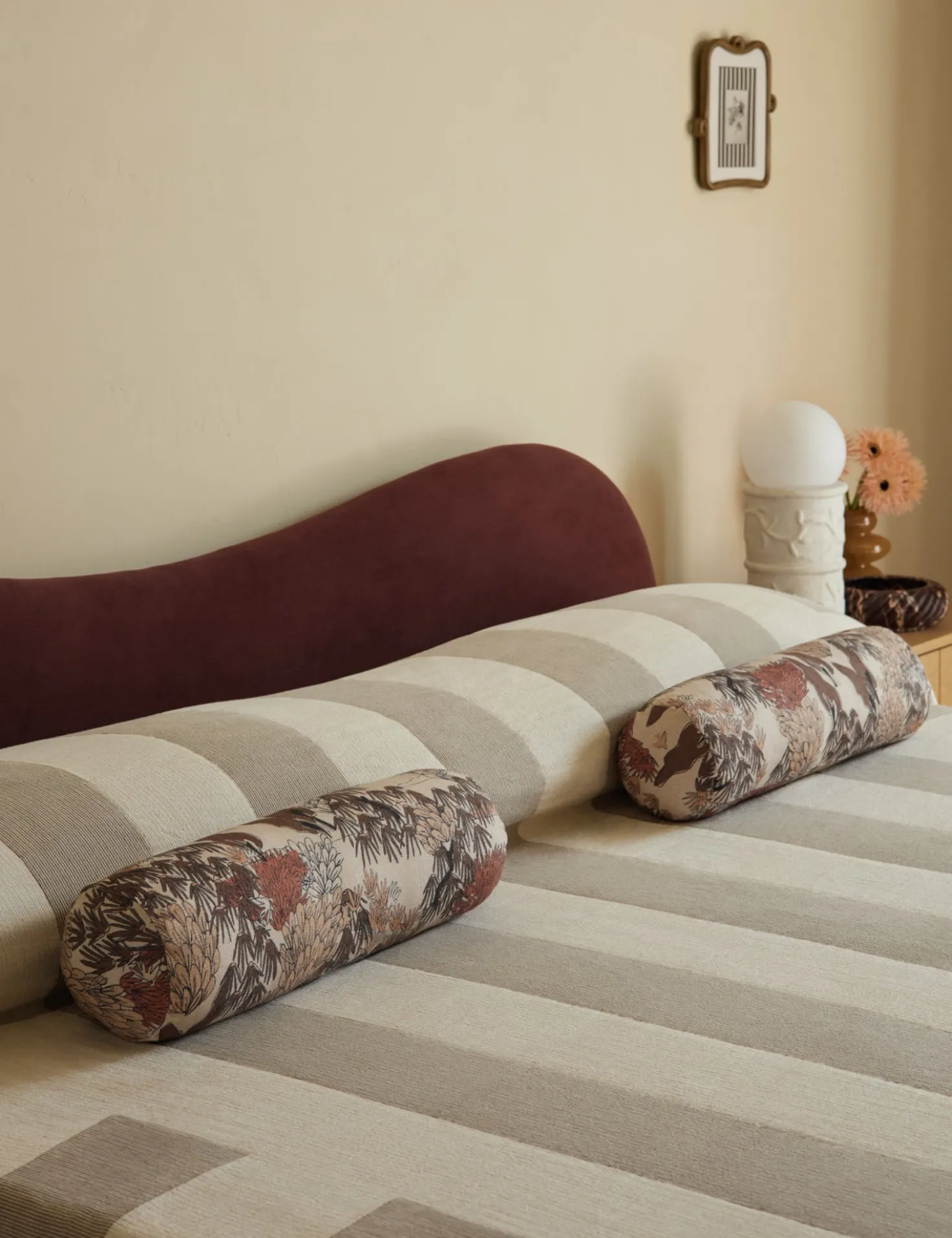 Garden Walk Linen Pillow by Sarah Sherman Samuel