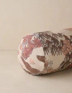 Garden Walk Linen Pillow by Sarah Sherman Samuel
