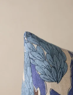 Garden Walk Linen Pillow by Sarah Sherman Samuel