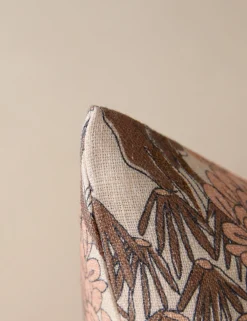 Garden Walk Linen Pillow by Sarah Sherman Samuel