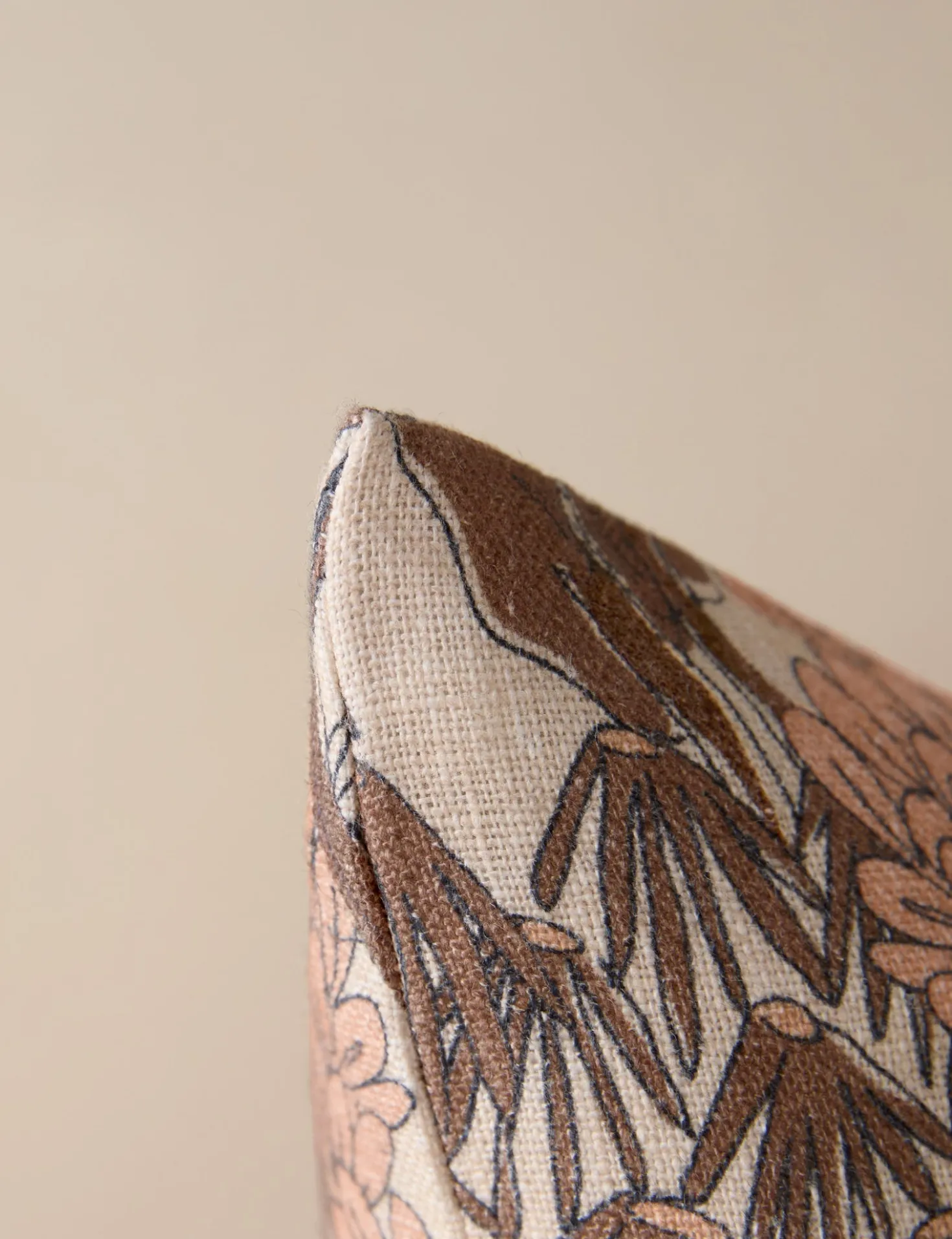 Garden Walk Linen Pillow by Sarah Sherman Samuel