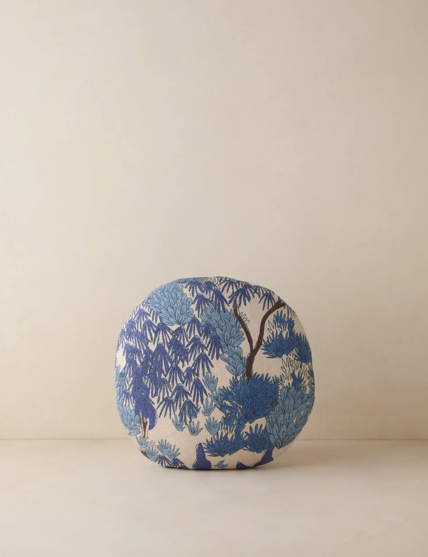Garden Walk Linen Pillow by Sarah Sherman Samuel