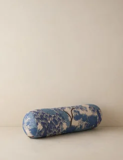 Garden Walk Linen Pillow by Sarah Sherman Samuel