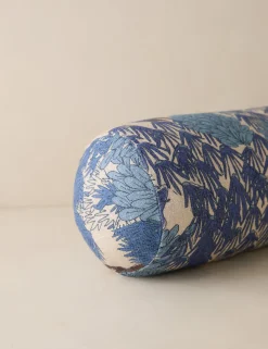 Garden Walk Linen Pillow by Sarah Sherman Samuel
