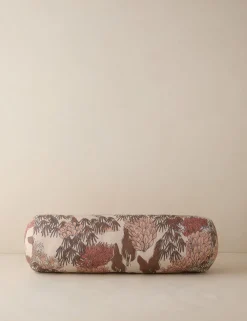Garden Walk Linen Pillow by Sarah Sherman Samuel