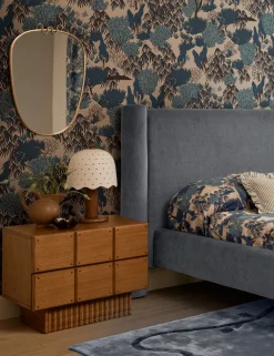Garden Walk Paperweave Wallpaper by Sarah Sherman Samuel