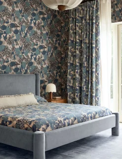Garden Walk Paperweave Wallpaper by Sarah Sherman Samuel