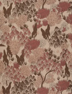 Garden Walk Paperweave Wallpaper by Sarah Sherman Samuel
