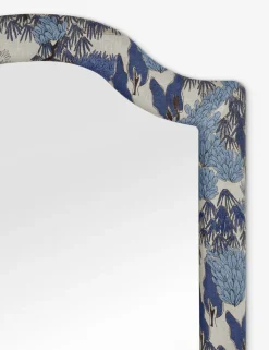 Garden Walk Upholstered Full Length Mirror by Sarah Sherman Samuel
