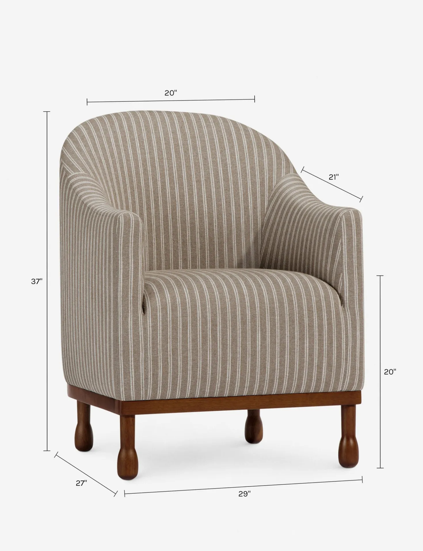 Gavin Accent Chair by Black Birch Homes x Co.House Designs