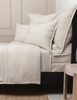 Georgie Bamboo Linen Sham by Pom Pom at Home