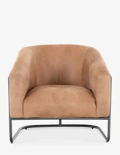 Gianni Leather Accent Chair