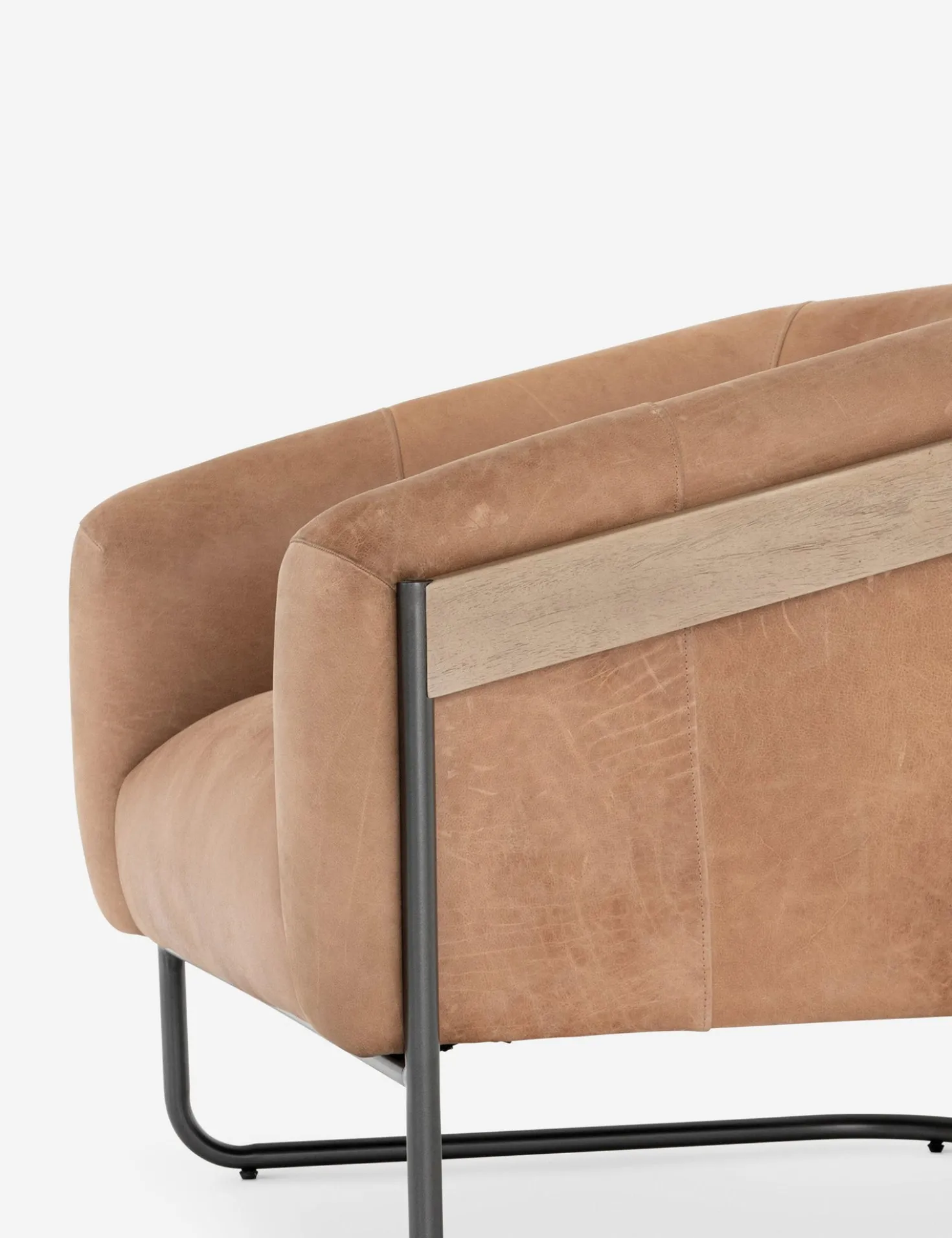 Gianni Leather Accent Chair
