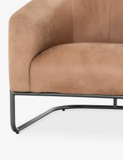 Gianni Leather Accent Chair