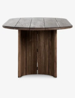 Gilda Outdoor Oval Dining Table