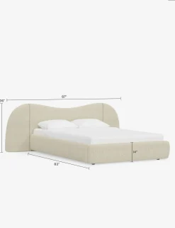 Gladys Extended Headboard Platform Bed by Sarah Sherman Samuel