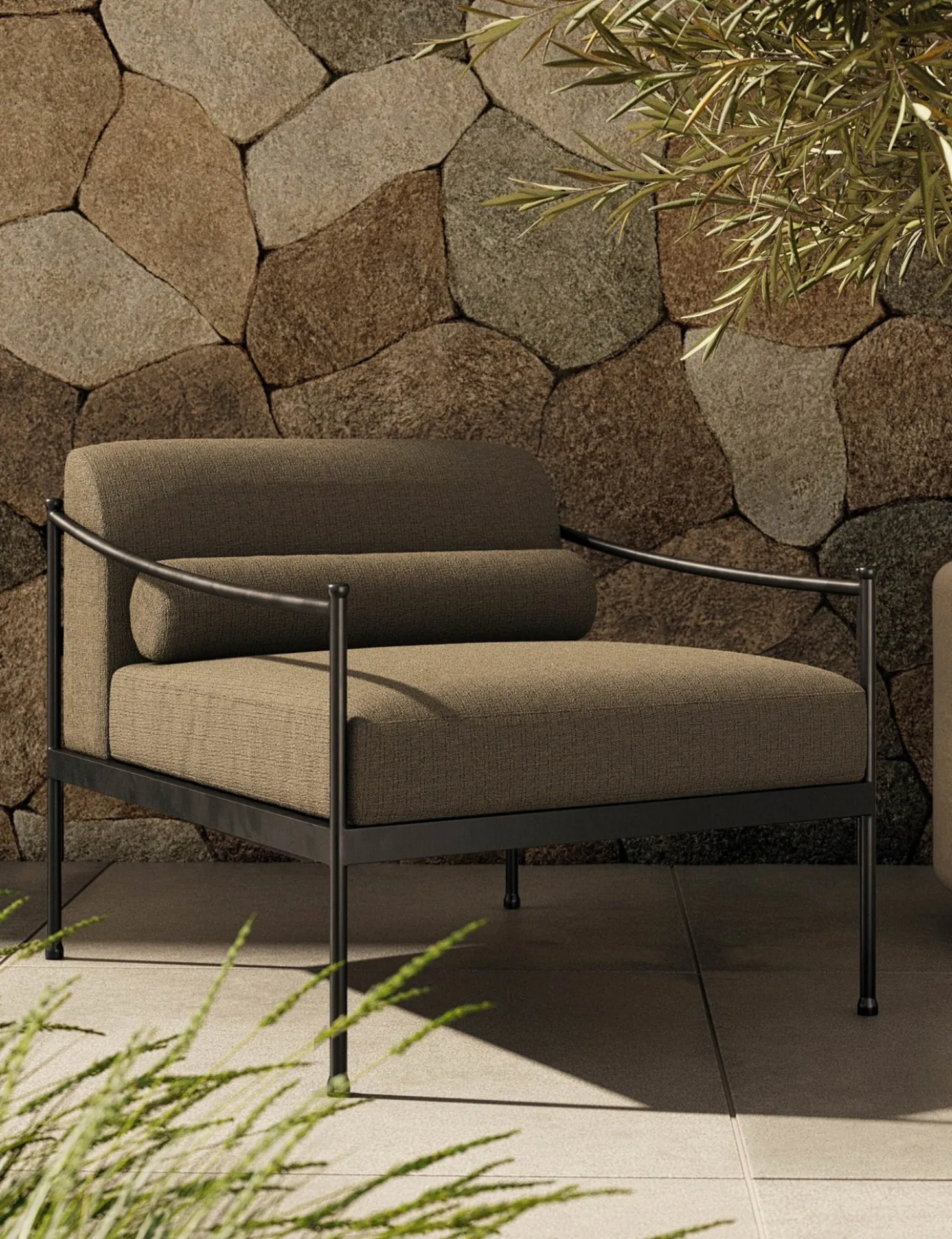 Granger Indoor / Outdoor Accent Chair by Amber Lewis x Four Hands