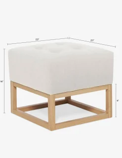Grasmere Ottoman by Ginny Macdonald
