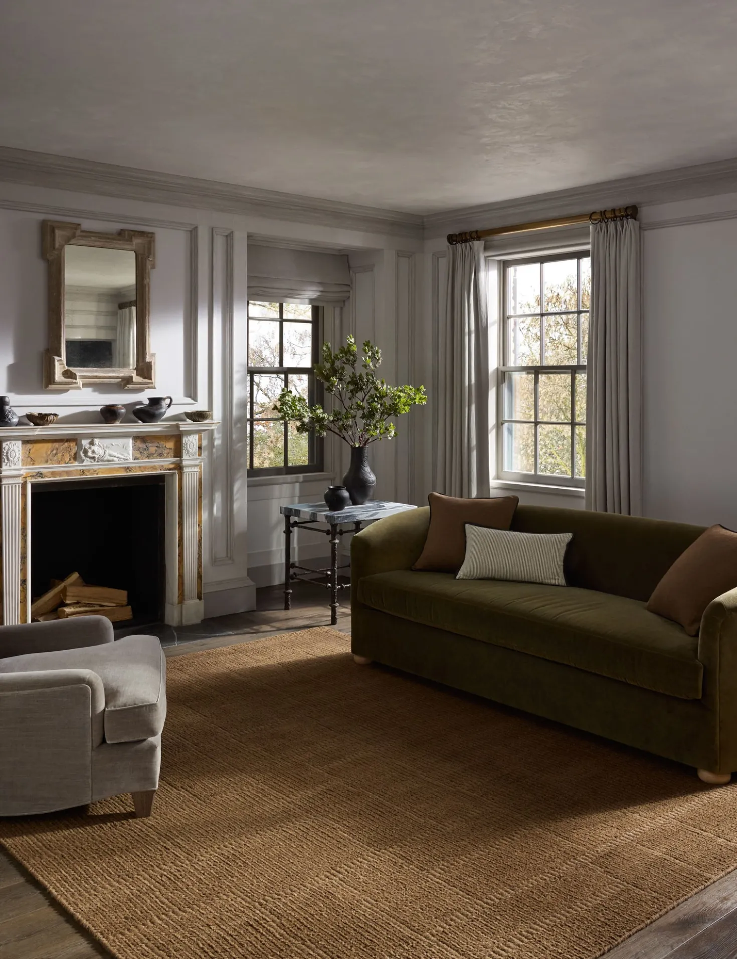 Greenwich Hand-Loomed Wool-Blend Rug by Jeremiah Brent x Loloi