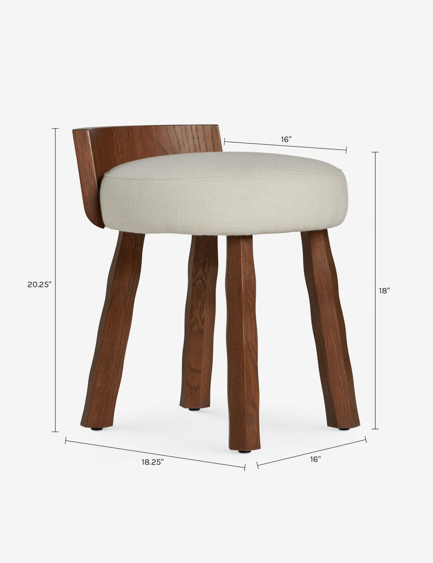 Griffin Stool by Sarah Sherman Samuel