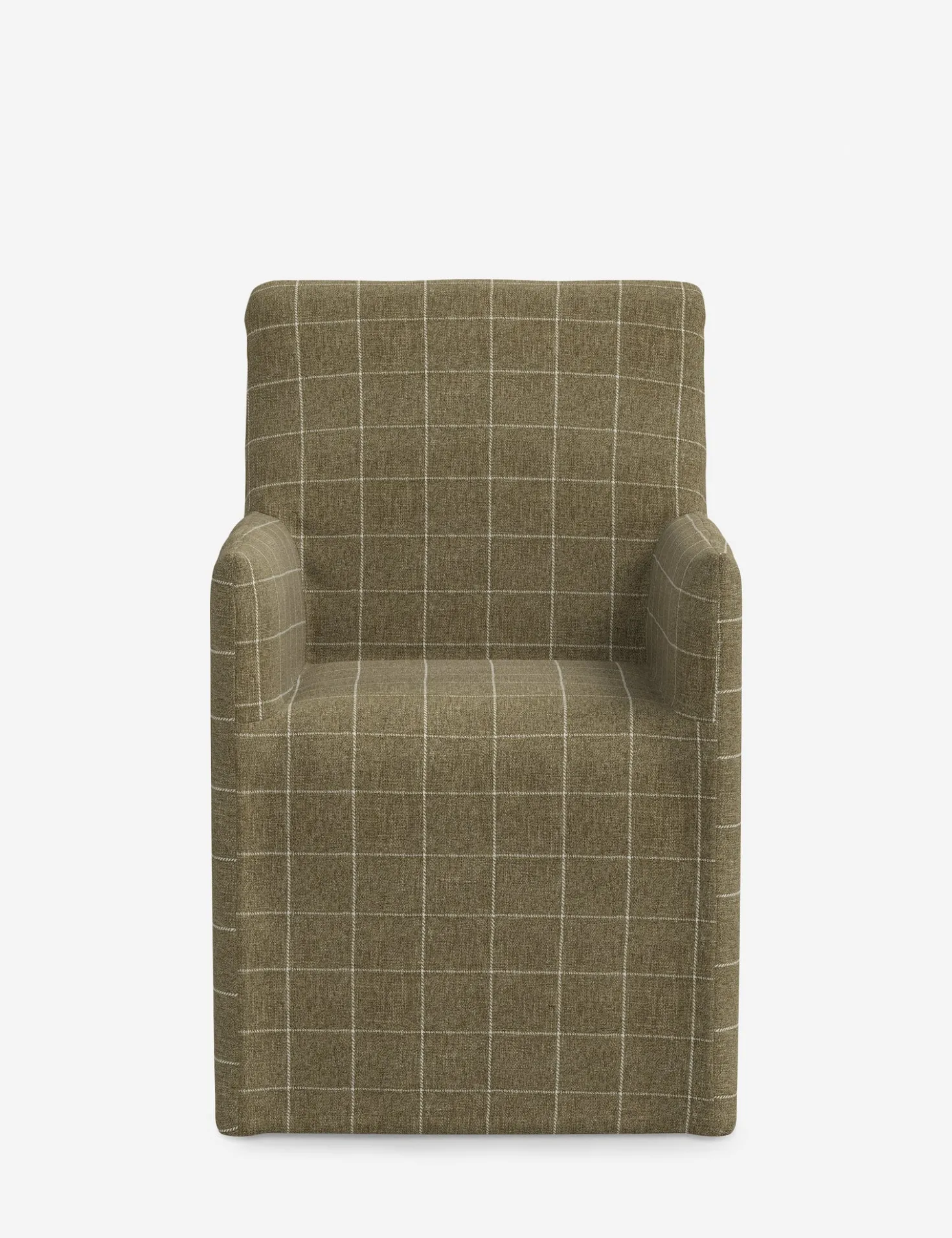 Haddan Slipcover Dining Arm Chair