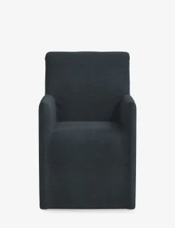 Haddan Slipcover Dining Arm Chair