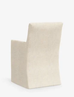 Haddan Slipcover Dining Arm Chair