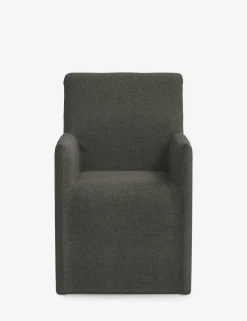 Haddan Slipcover Dining Arm Chair