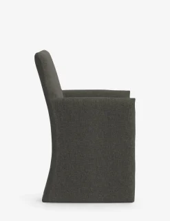 Haddan Slipcover Dining Arm Chair