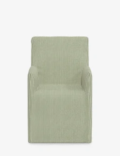 Haddan Slipcover Dining Arm Chair