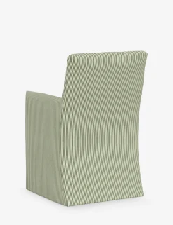Haddan Slipcover Dining Arm Chair