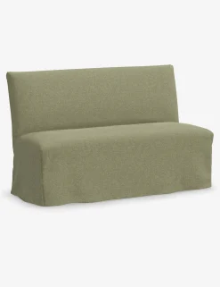 Haddan Slipcover Dining Bench