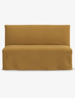 Haddan Slipcover Dining Bench