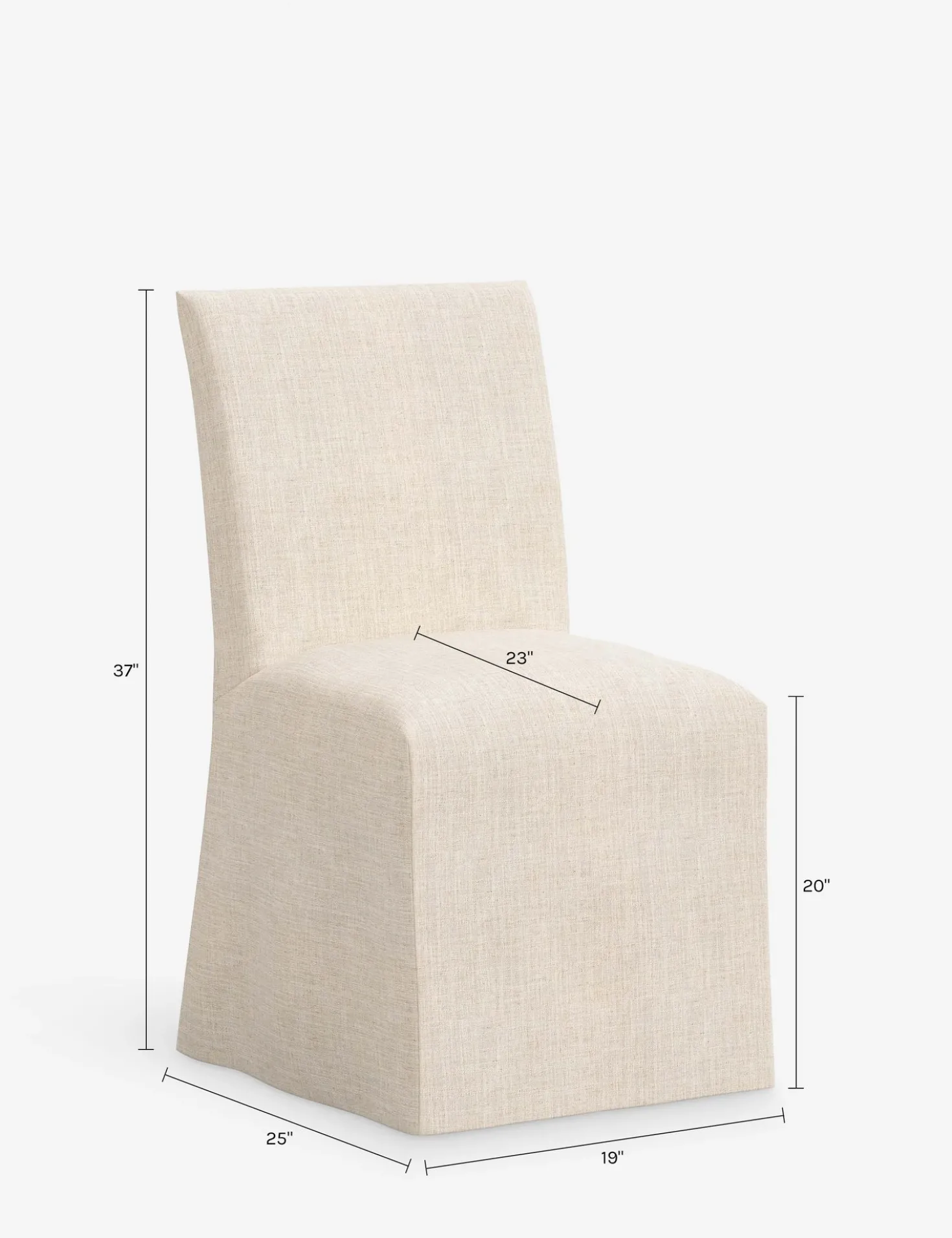 Haddan Slipcover Dining Chair