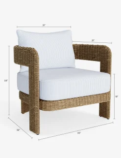 Hadler Outdoor Accent Chair