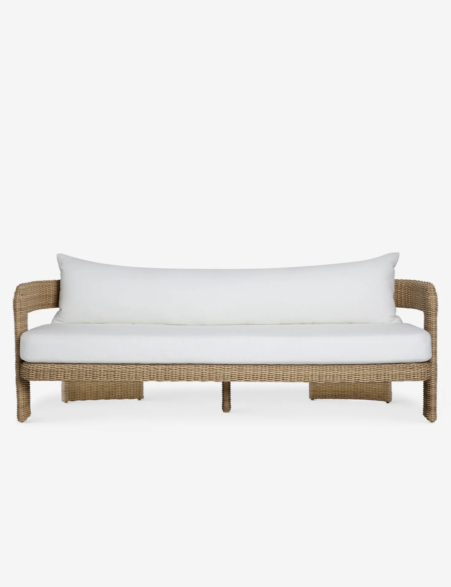 Hadler Outdoor Sofa, Ivory