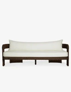 Hadler Outdoor Sofa, Ivory