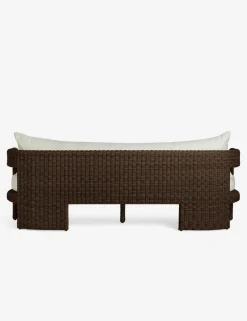 Hadler Outdoor Sofa, Ivory