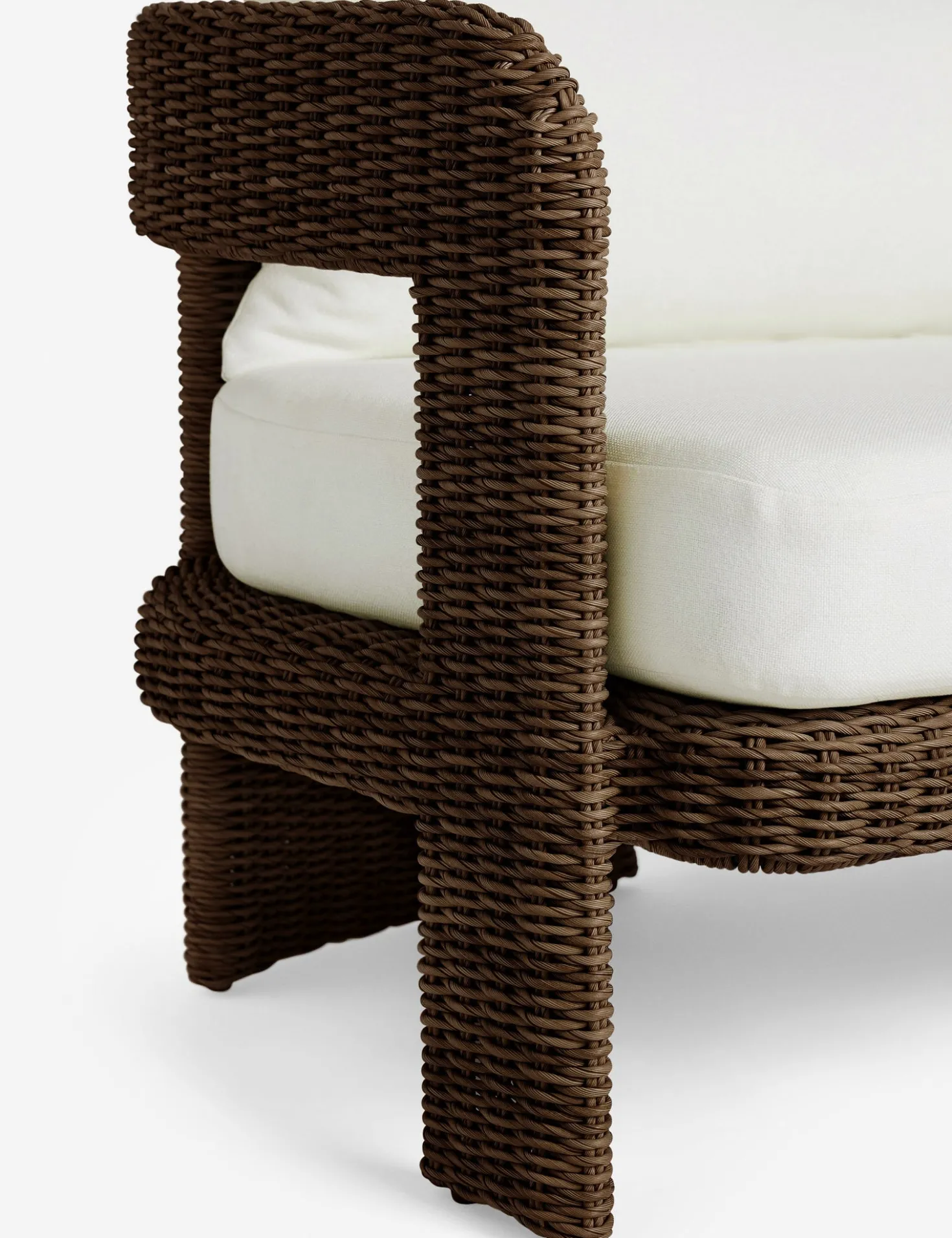 Hadler Outdoor Sofa, Ivory
