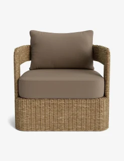 Hadler Outdoor Swivel Lounge Chair