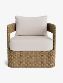 Hadler Outdoor Swivel Lounge Chair