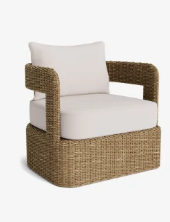 Hadler Outdoor Swivel Lounge Chair