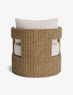 Hadler Outdoor Swivel Lounge Chair