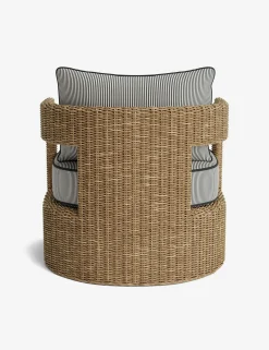 Hadler Outdoor Swivel Lounge Chair