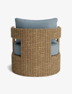 Hadler Outdoor Swivel Lounge Chair