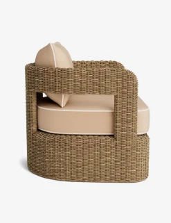 Hadler Outdoor Swivel Lounge Chair