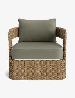 Hadler Outdoor Swivel Lounge Chair
