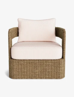 Hadler Outdoor Swivel Lounge Chair